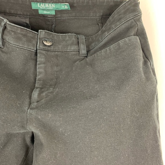 Ralph Lauren Black Denim Jeans Size 8 - Picture 2 of 7